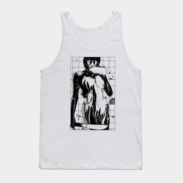 La purification avant la lutte (The war paint) Tank Top by apolloniasaintclair